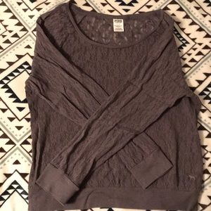 VS Pink See Through long sleeve